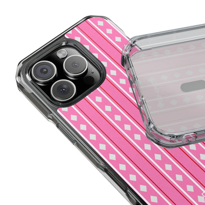 Pink Diamonds Symmetry iPhone Case - Impact