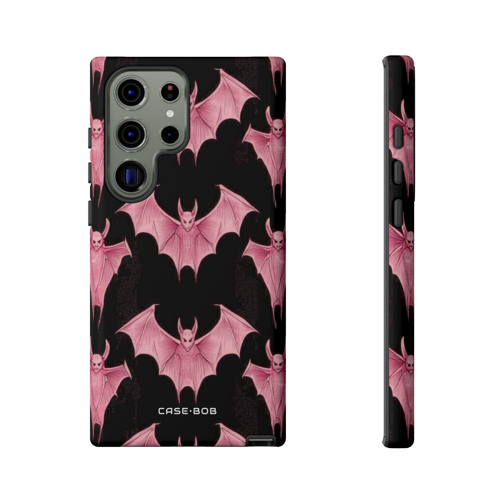 Pink Batwave Samsung S23 Ultra Case - Tough