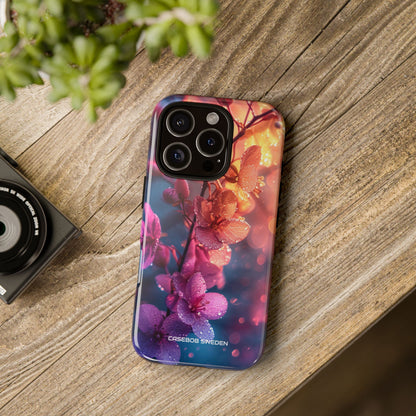 Pink Bloom Serenity - Tough iPhone 16 Phone Case