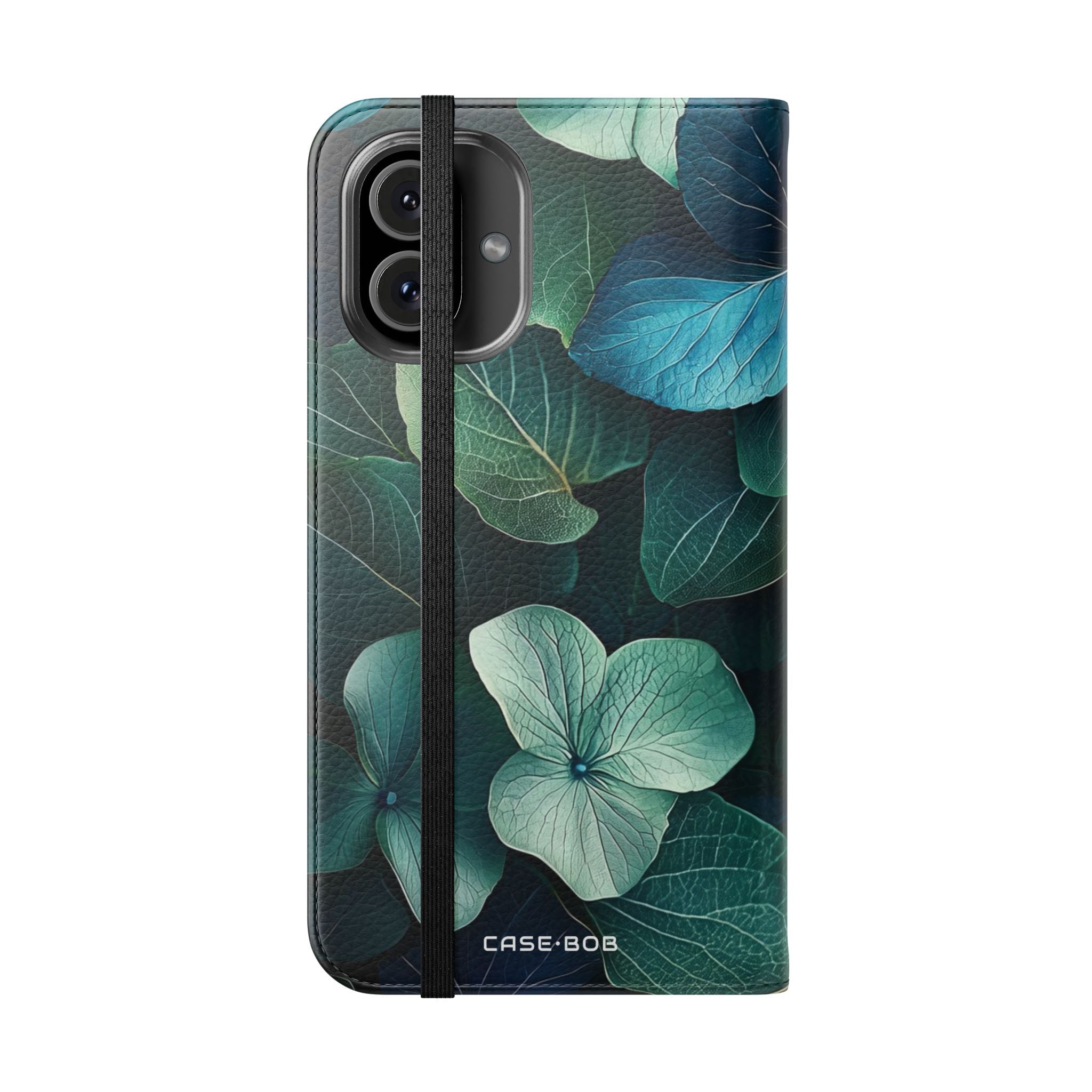 Teal Bloom - iPhone 16 Plus Case - Wallet