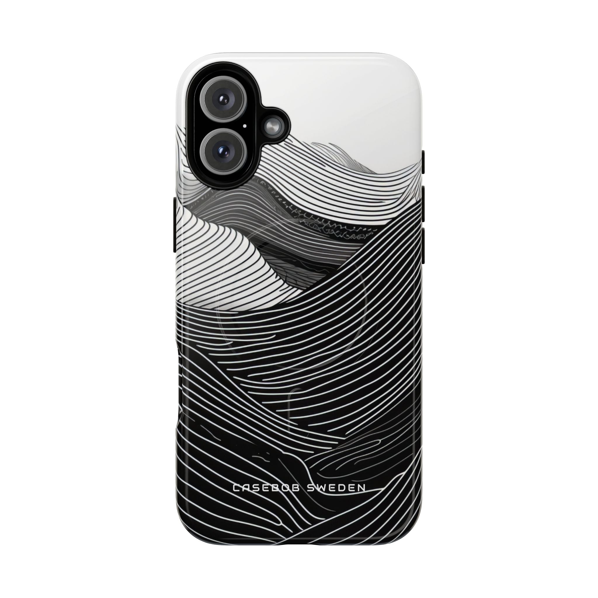 Undulating Horizon Waves iPhone 16  Tough+ Phone Case