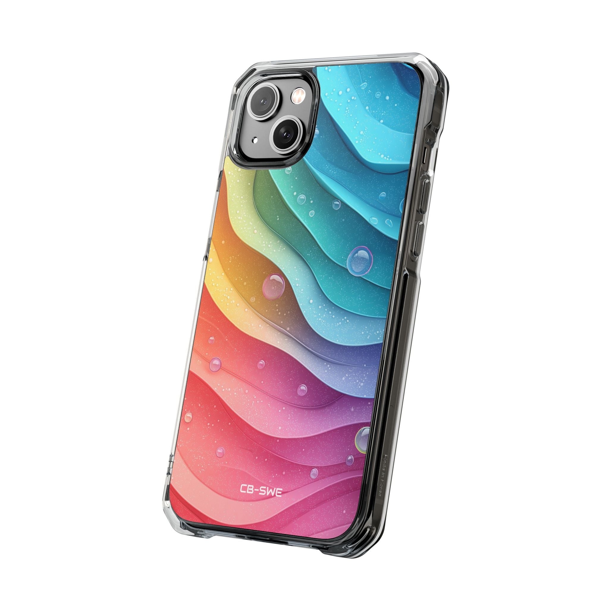 Waves Dance Playfully iPhone Case - Impact