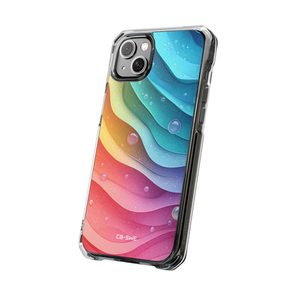 Waves Dance Playfully iPhone Case - Impact