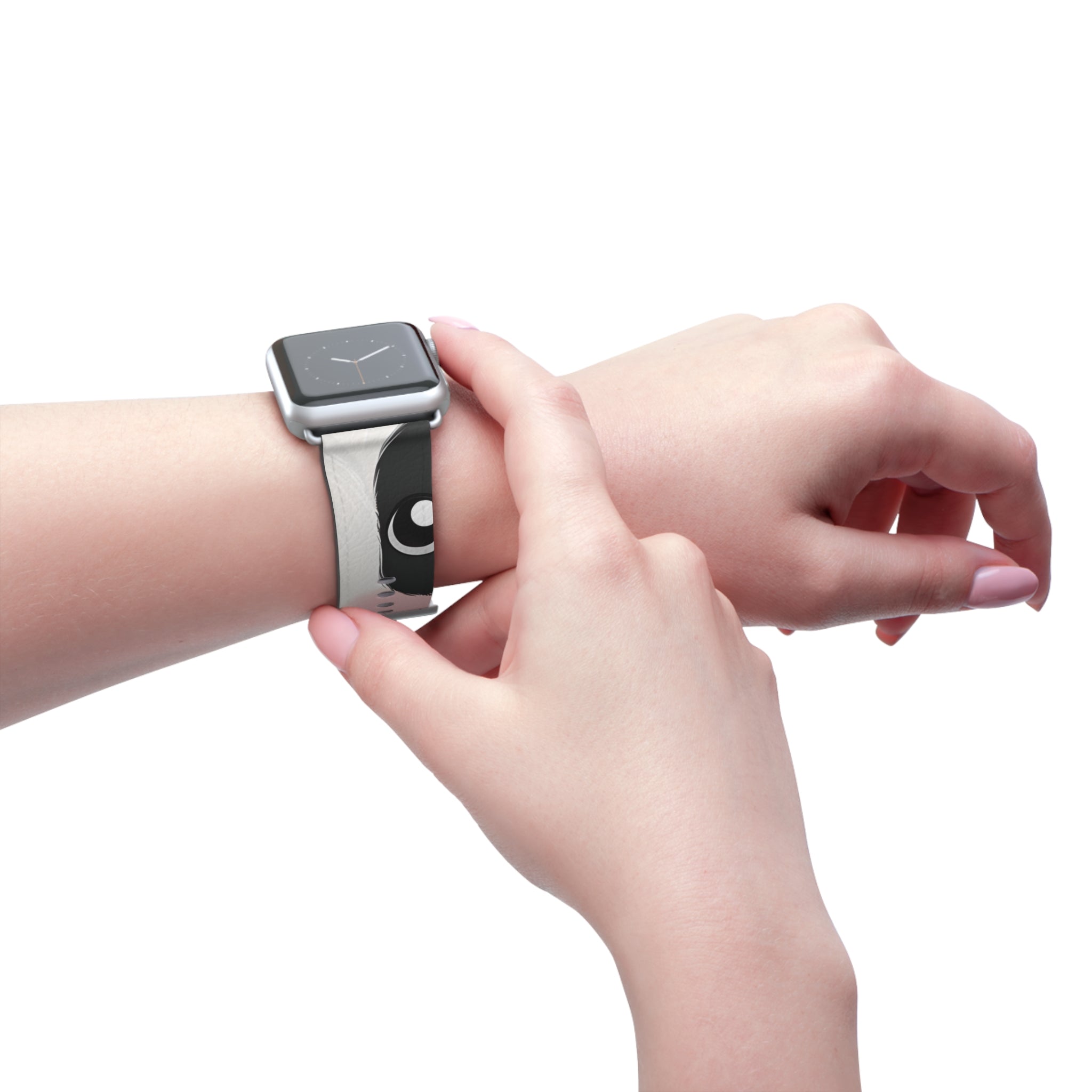 Peeking Panda Blush - Watch Band