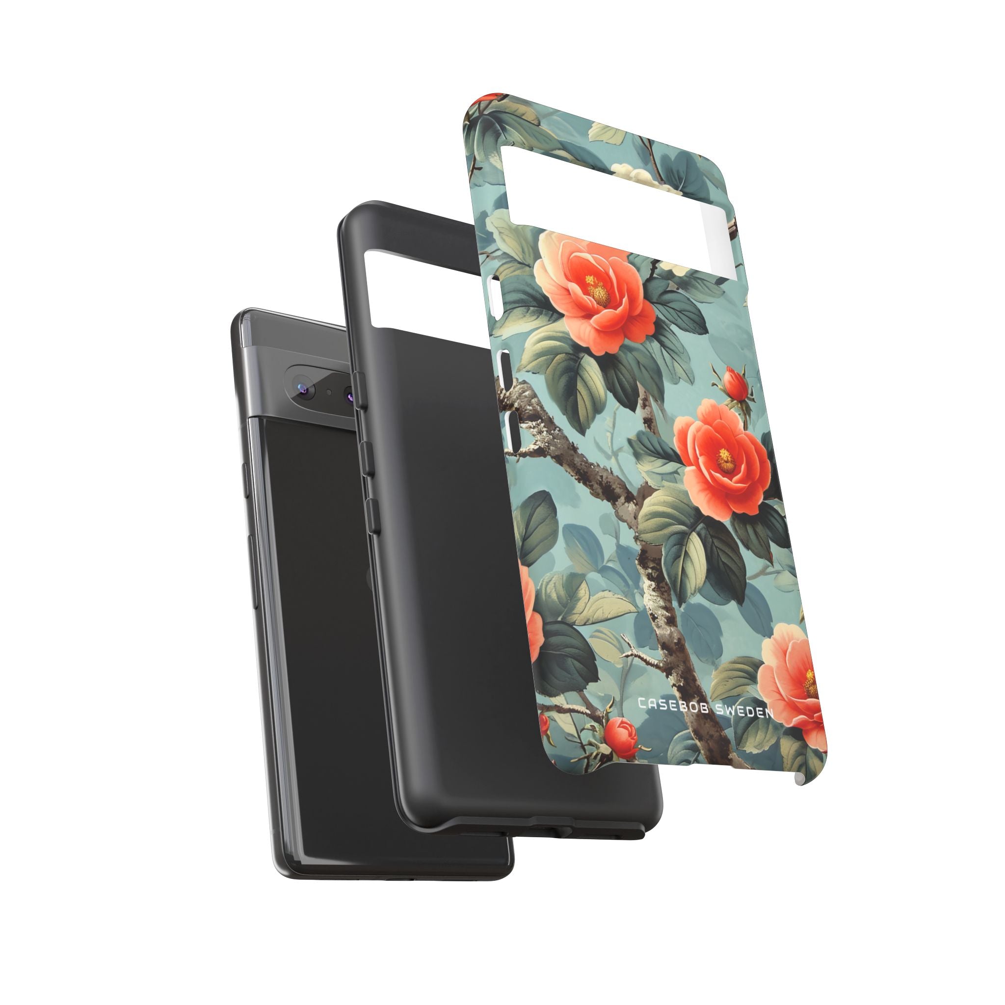 Vintage Floral Romance Google Pixel 7 - Tough Phone Case