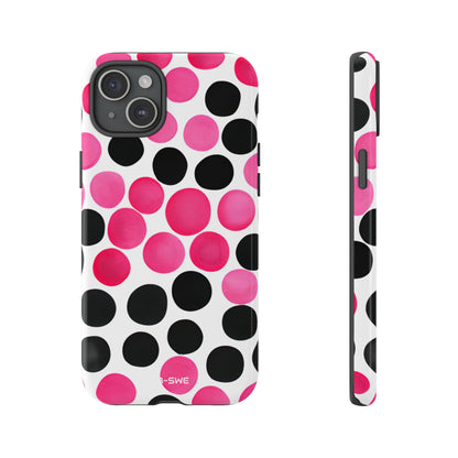 Pulsing Circles Illusion - iPhone Case