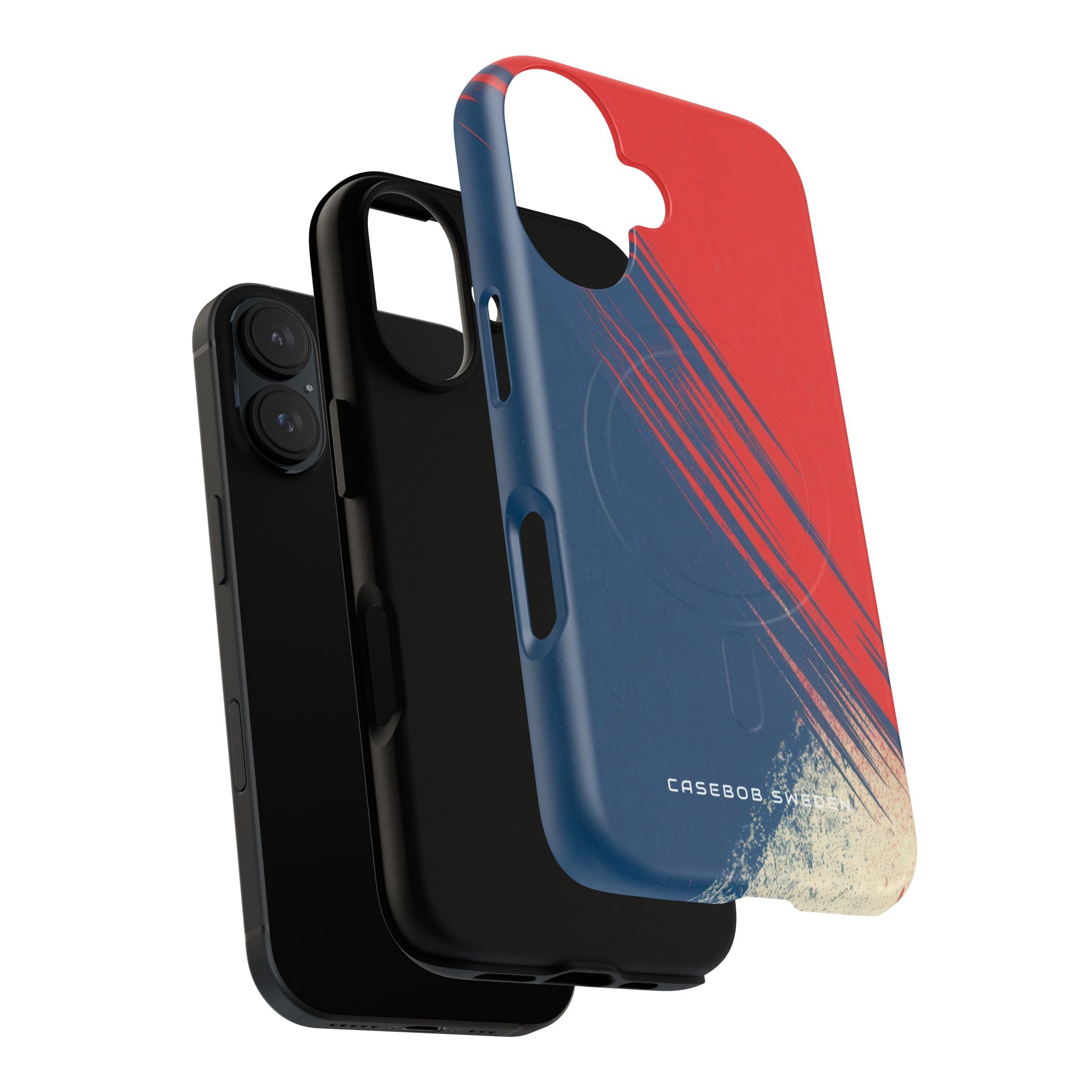 Vintage Brushstroke Harmony iPhone 16 | Tough+ Phone Case