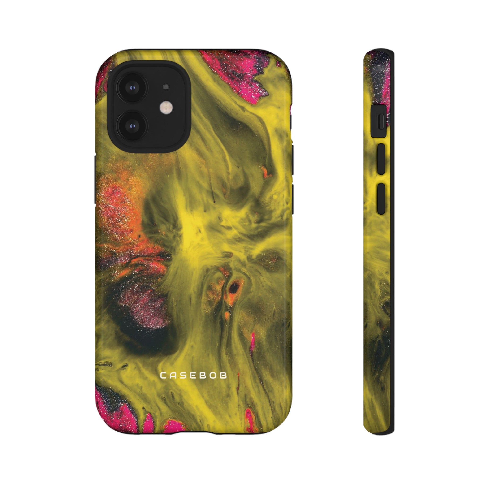 Yellow Ink Art - Protective Phone Case