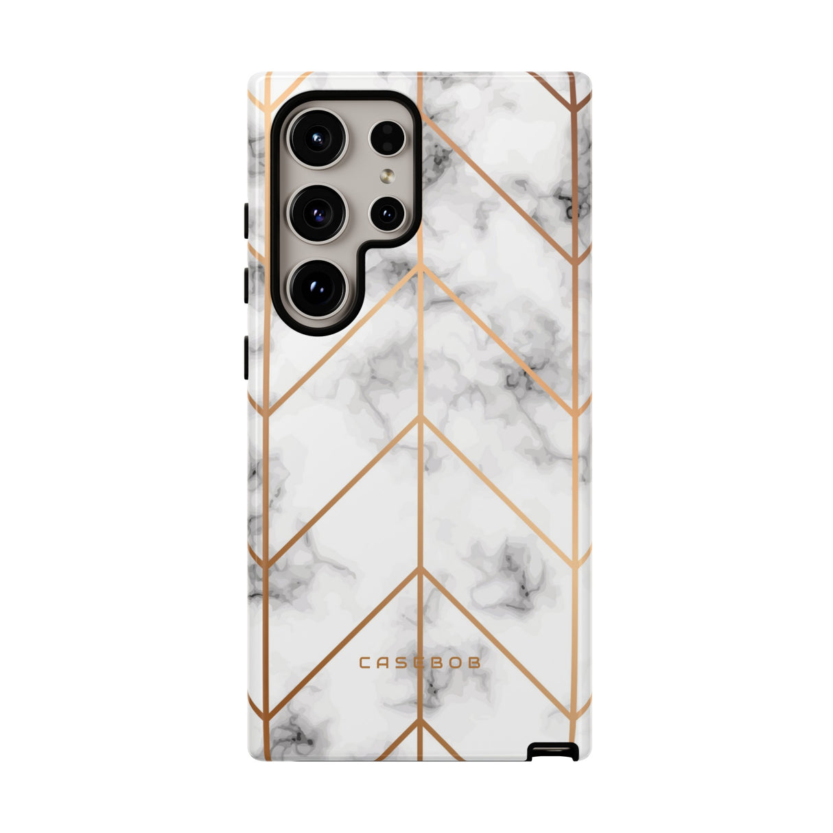 Golden Marble Phone Case - Protective - Protective Phone Case