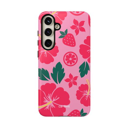 Tropical Hibiscus Harmony - Samsung Case