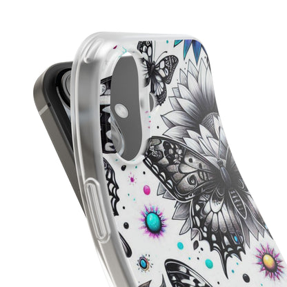 Butterfly Bloom iPhone 16 Case - Soft