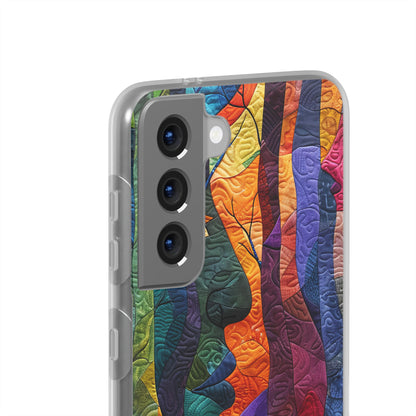 Harmonized Faces and Nature Fusion Samsung S21 - Flexi Phone Case