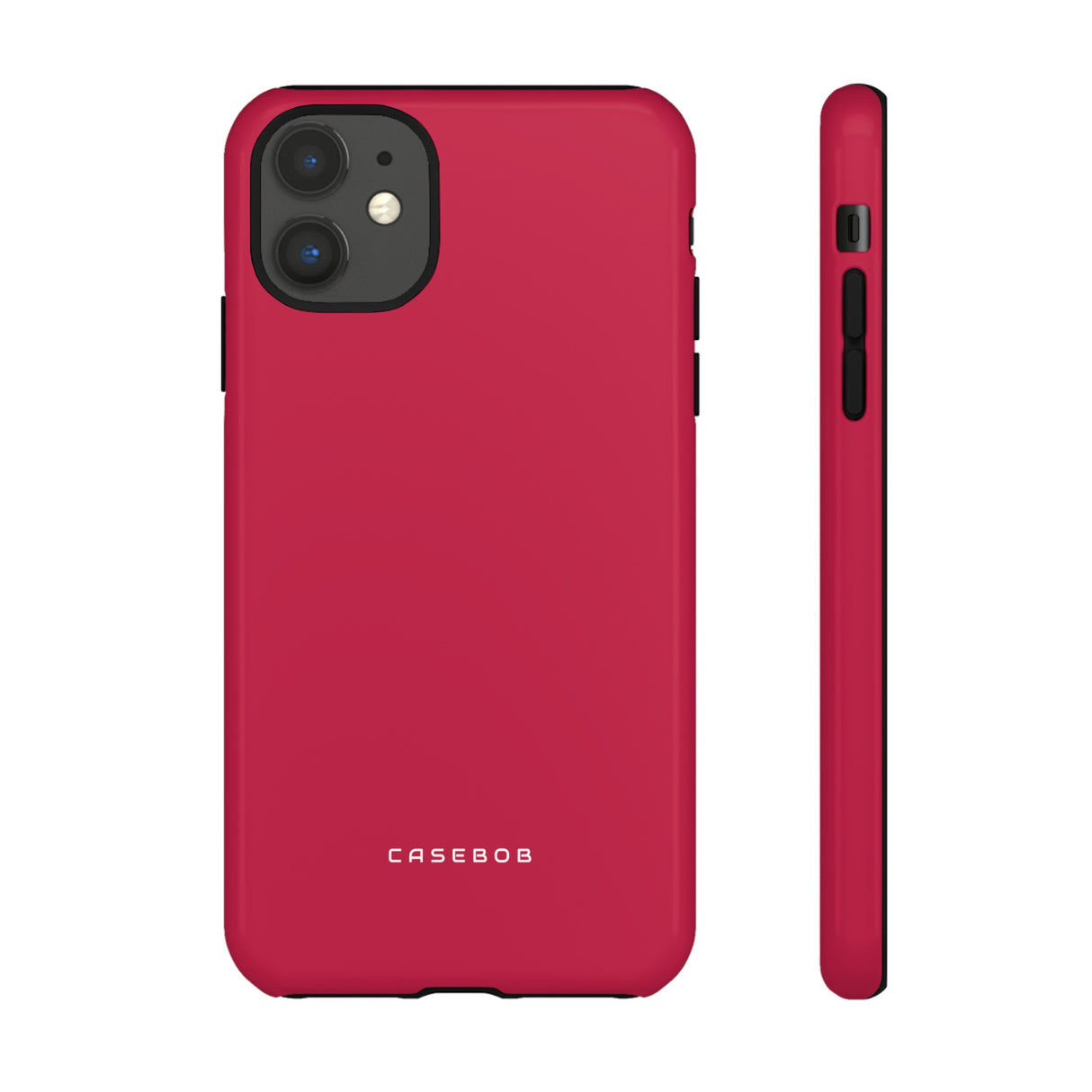 Bright Maroon - Protective Phone Case