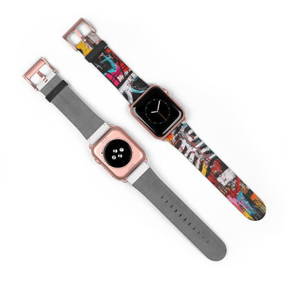 Neon Skull Chaos - Watch Band