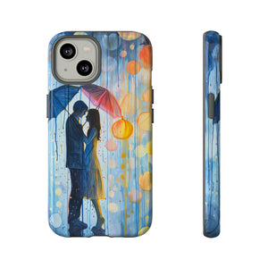 Rainy Day Love Umbrellas - Protective Phone Case