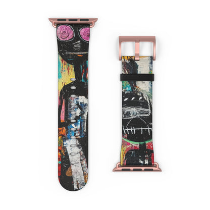 Wide-Eyed Faces - Watch Band