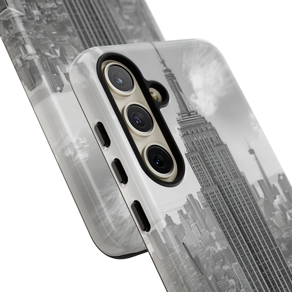 Grayscale Urban Elegance - For Samsung S24