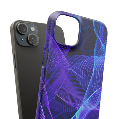 Gradient Flowscape iPhone 15 - Slim Phone Case