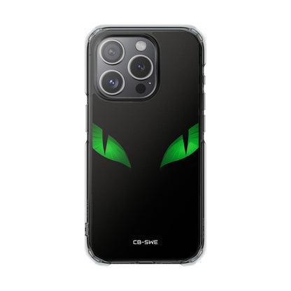 Mystical Green Gaze iPhone Case - Impact