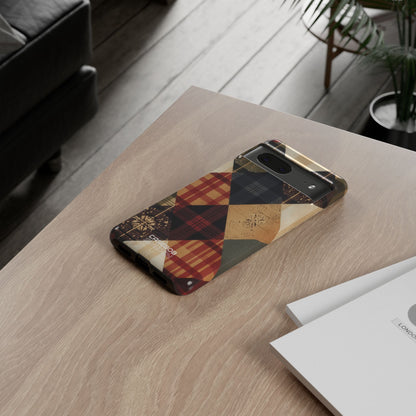 Rustic Quilt Charm Google Pixel 7 - Tough