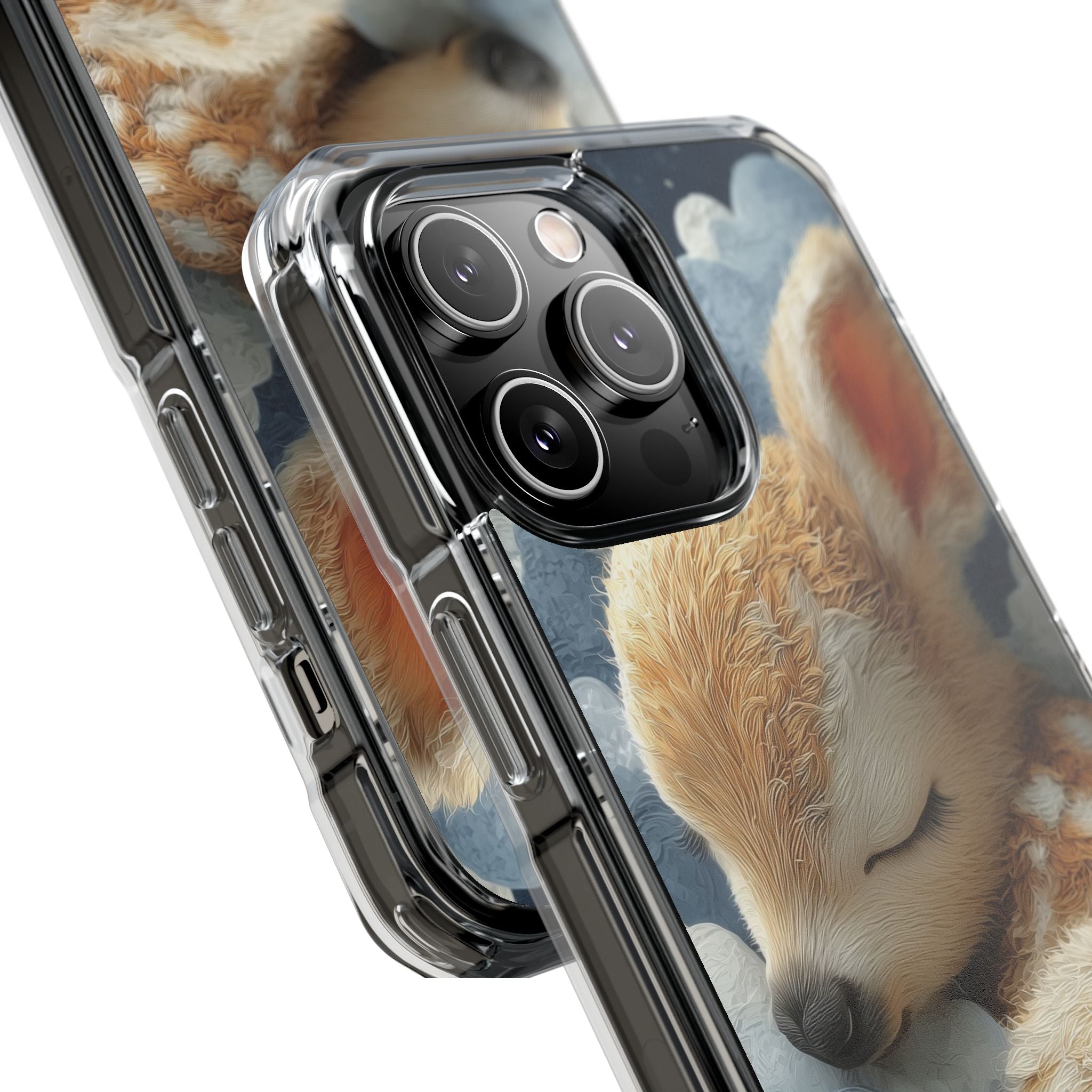 Dreaming Fawn Sleeps iPhone Case - Impact