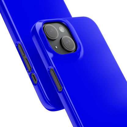 Blue iPhone 15 - Slim Phone Case