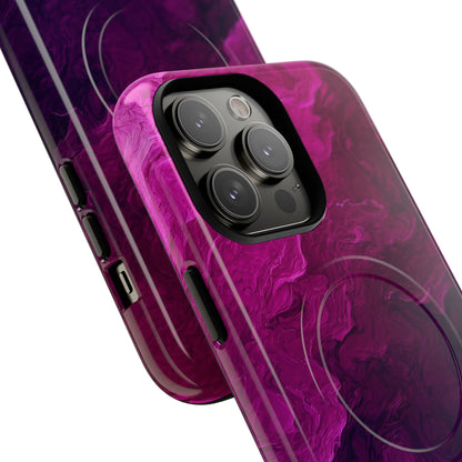 Violet Swirl iPhone 14 Pro Max Case - Tough+
