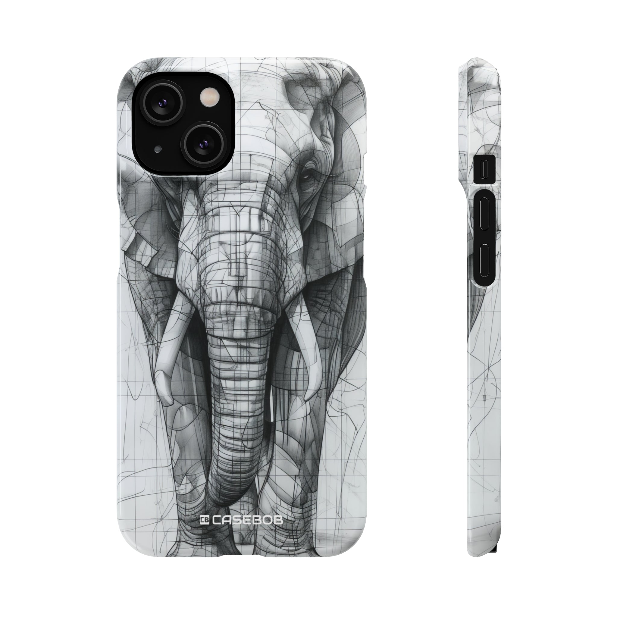 Technic Elephant | Slim Phone Case for iPhone