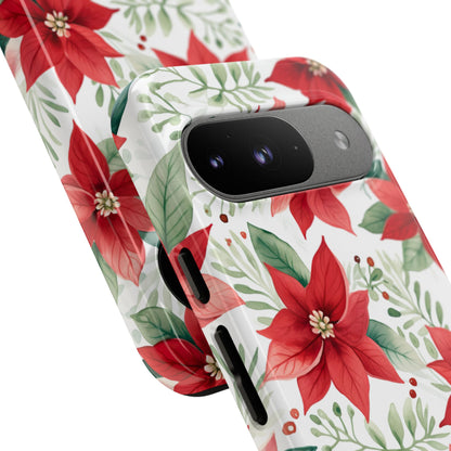 Poinsettias Bloom Bright - Google Pixel Case