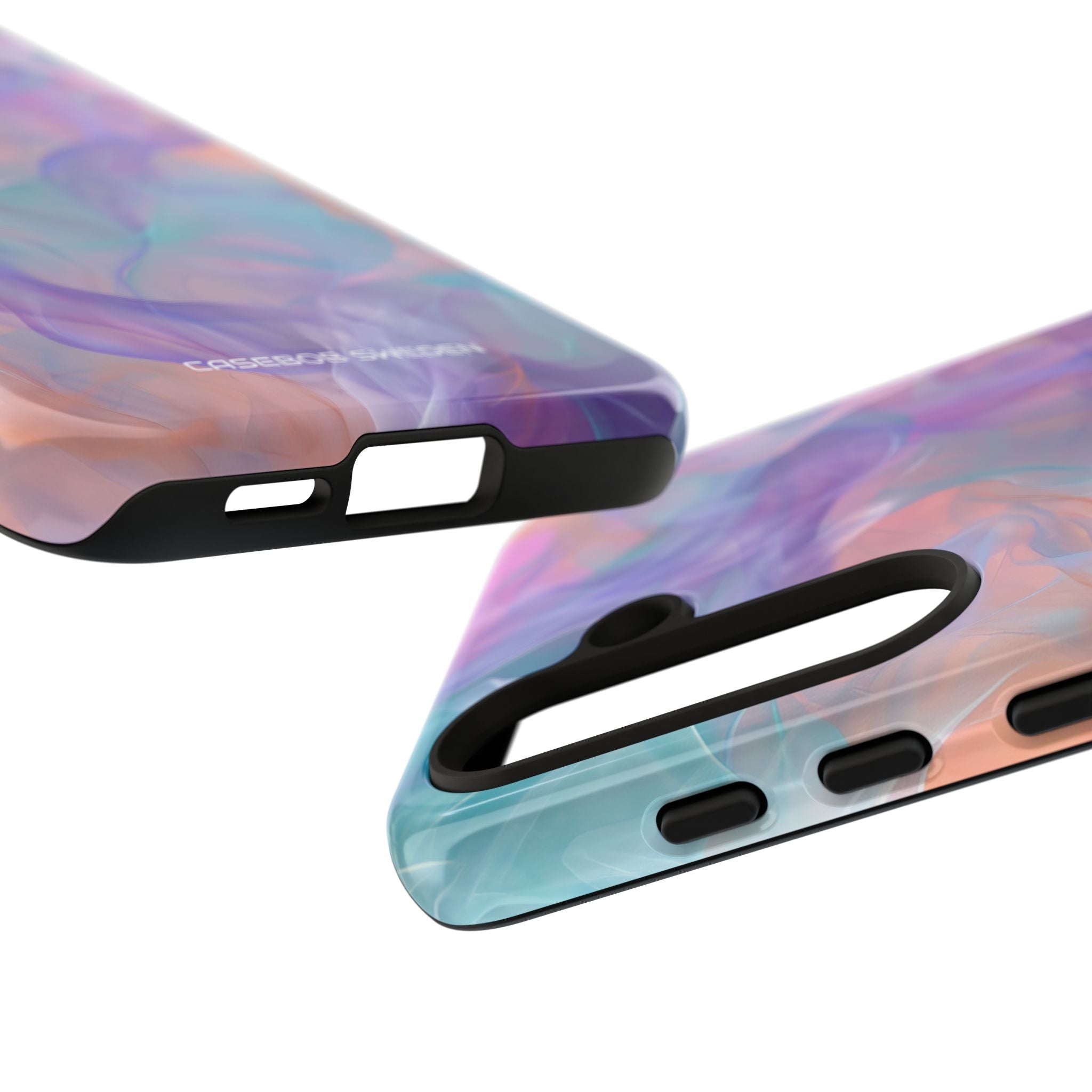 Dreamy Teal Flow - Tough Samsung S24 Phone Case