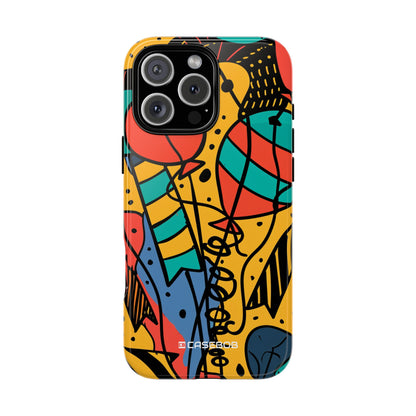 Joyful Whimsy in Vibrant Yellow - for iPhone 16