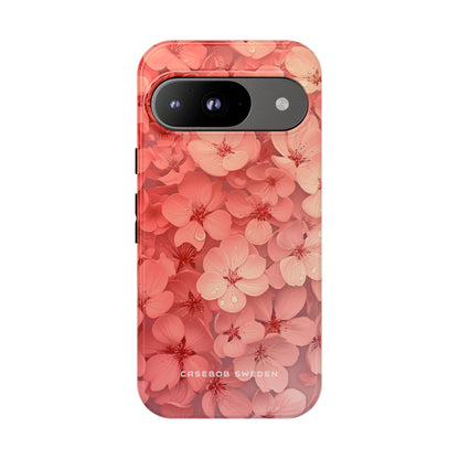 Cherry Blossom Gradient Harmony Google Pixel 9 - Tough Phone Case