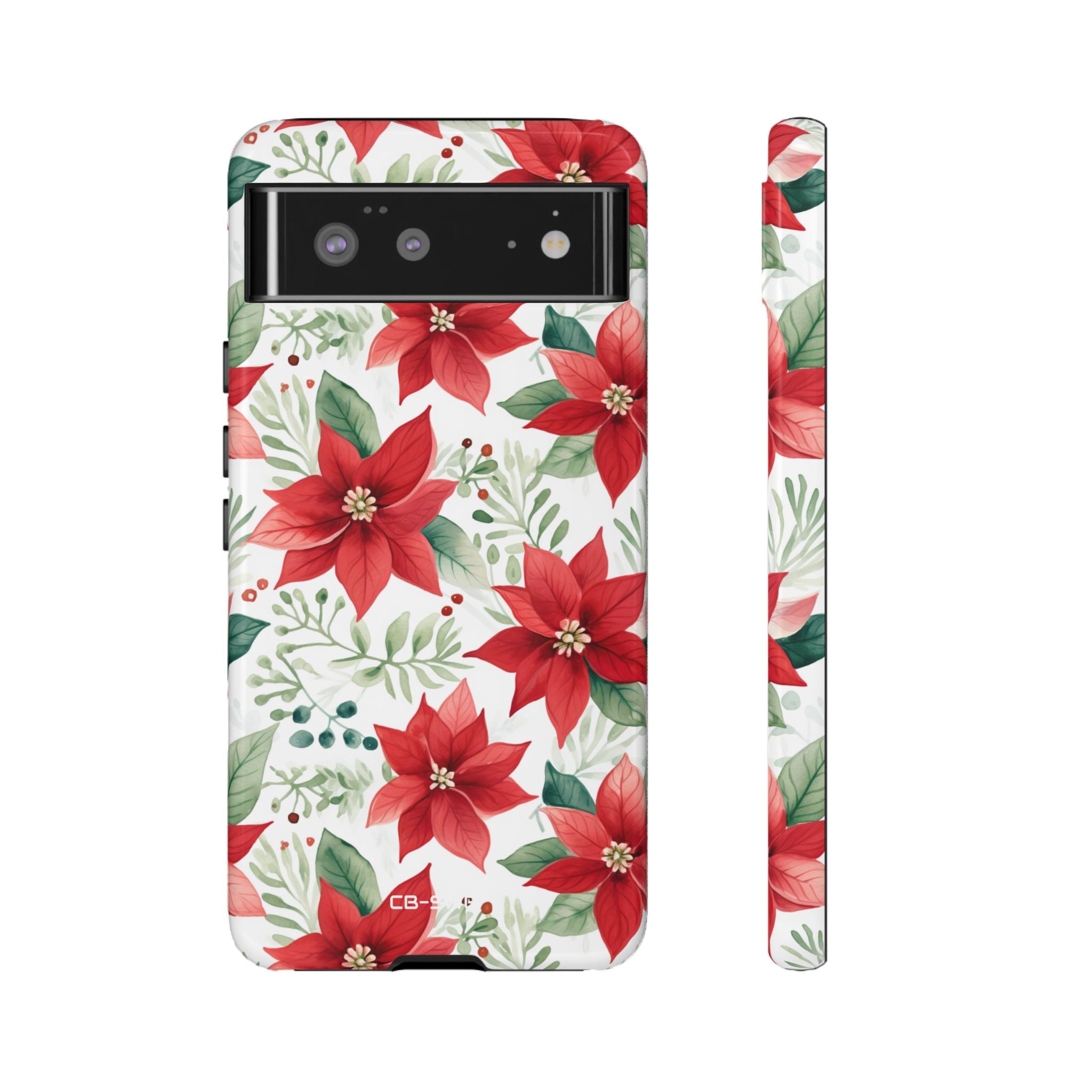 Poinsettias Bloom Bright - Google Pixel Case