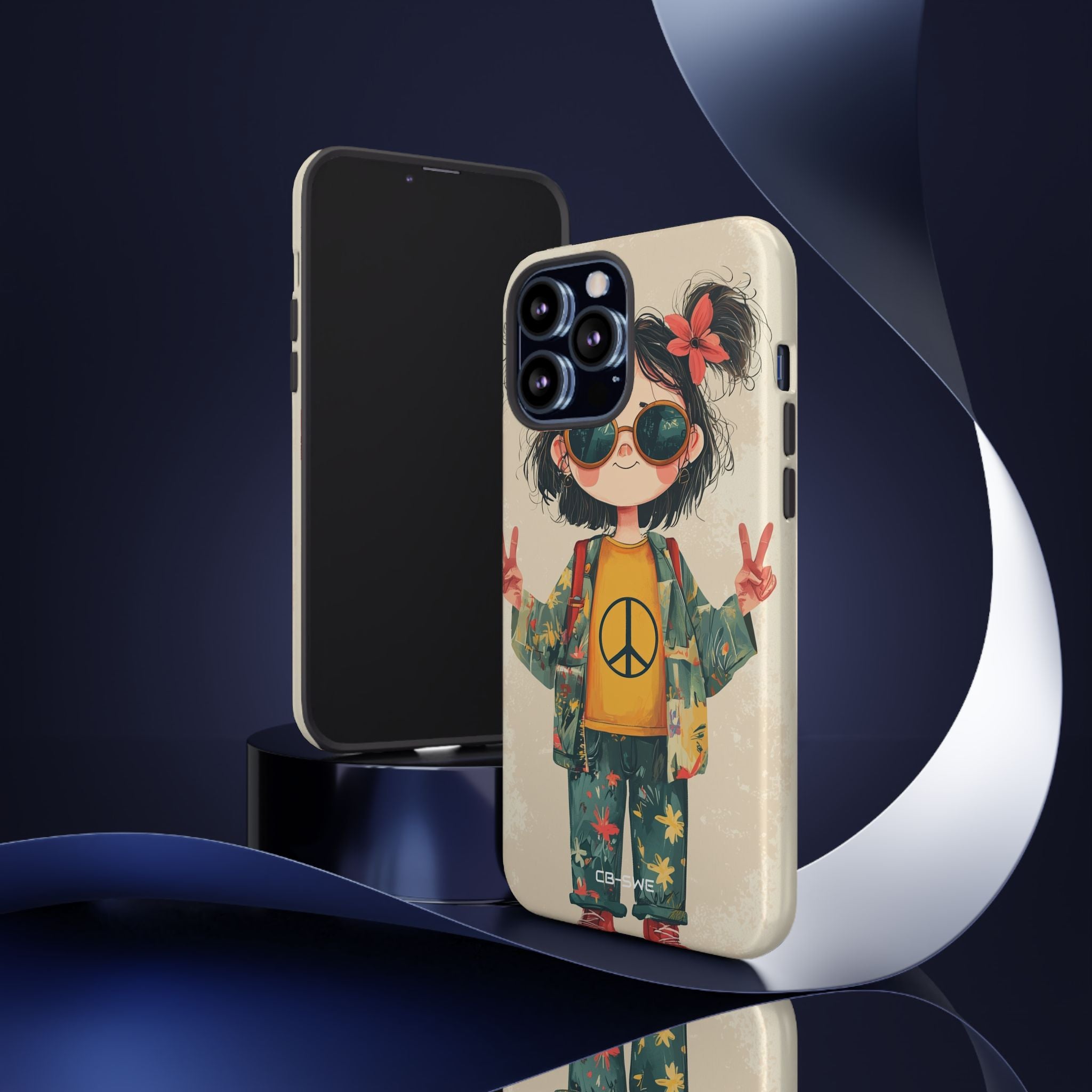 Groovy Child Laughs - iPhone Case