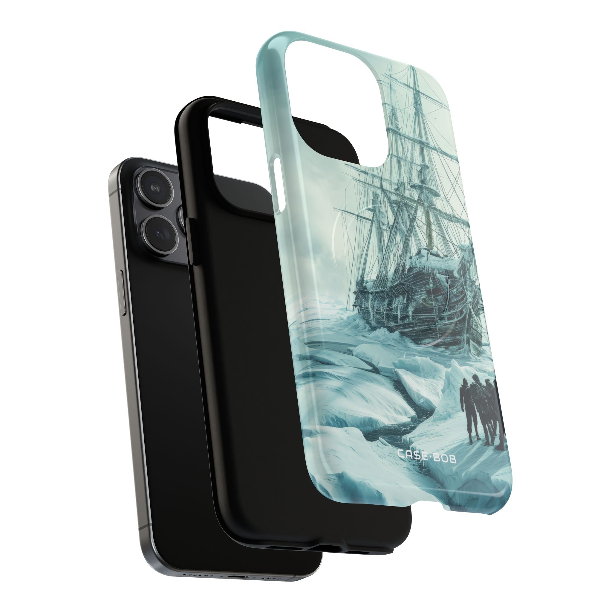 Icebound Ship iPhone 15 Pro Max Case - Tough+