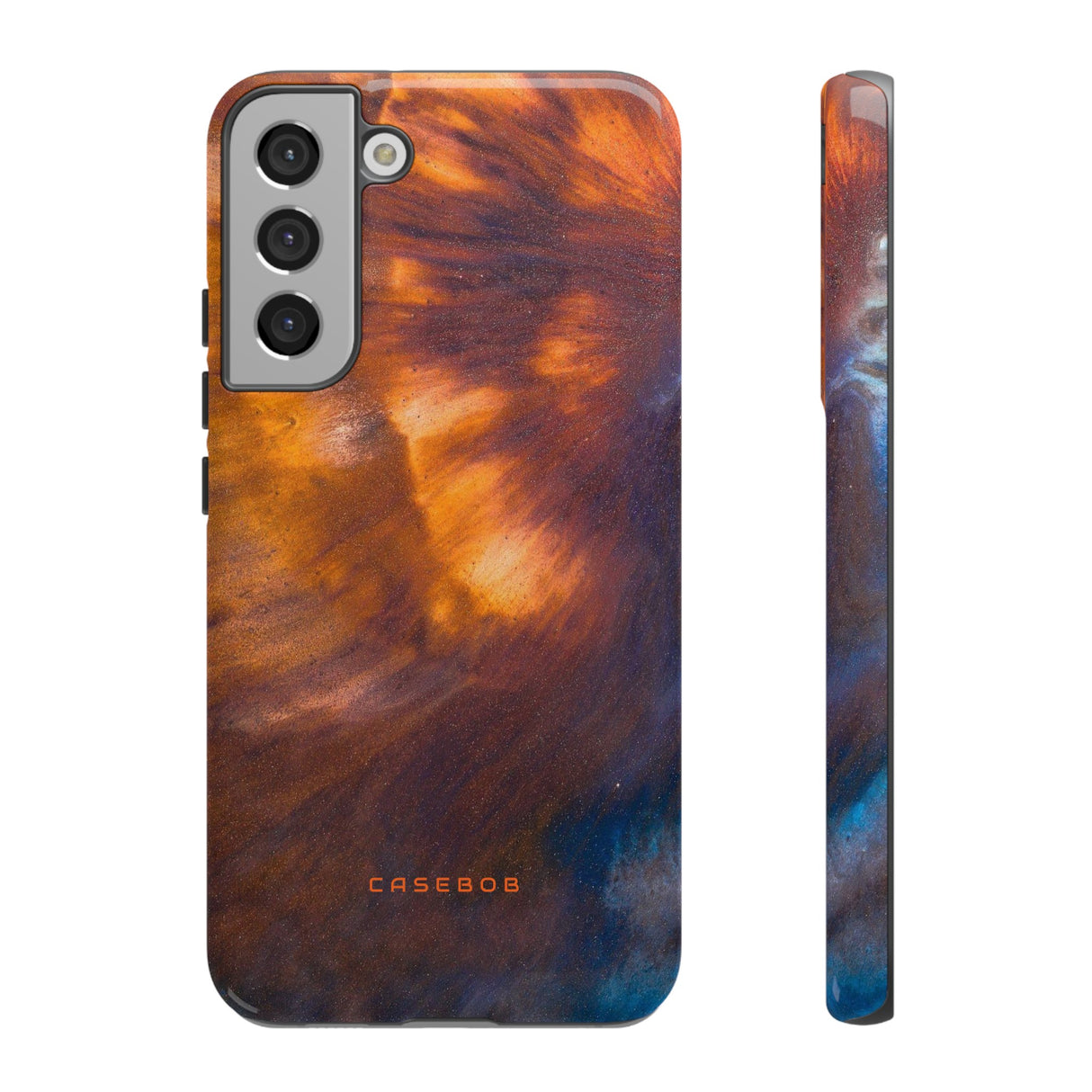 Solar Flare Ink Art - Protective Phone Case