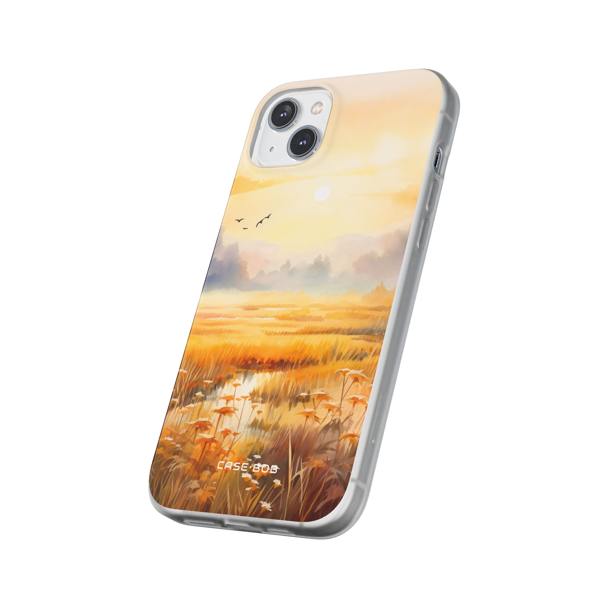 Glowing Sunrise iPhone 14 Plus Case - Soft