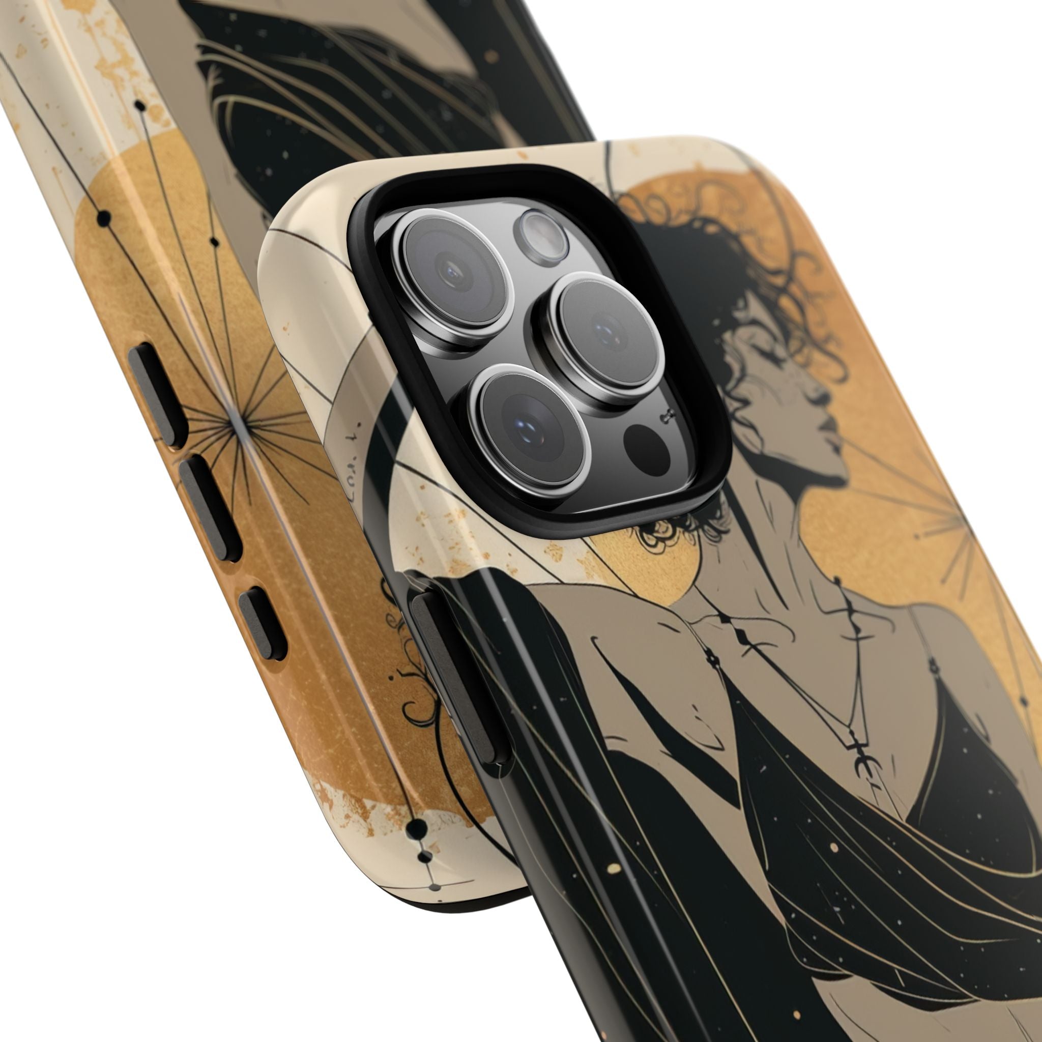 Celestial Elegance in Gold - for iPhone 16