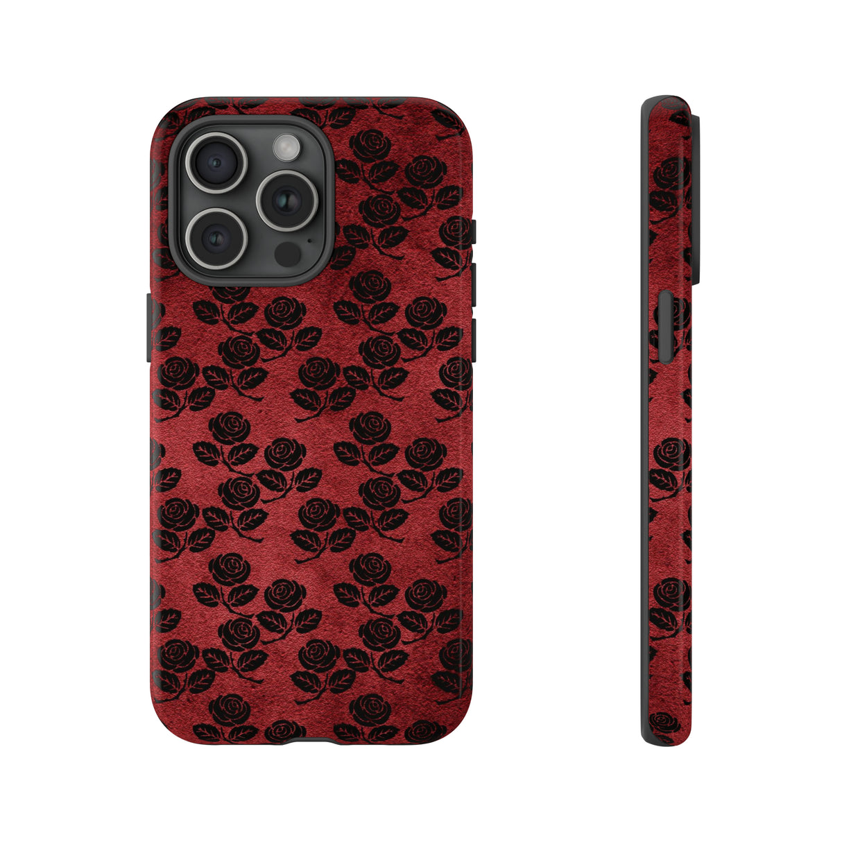 Rosemony Gothic Flower - Protective Phone Case