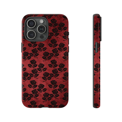 Rosemony Gothic Flower - Protective Phone Case