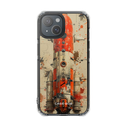 Crimson Rocket iPhone 15 Case - Impact