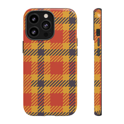 Orange Flannel - Protective Phone Case