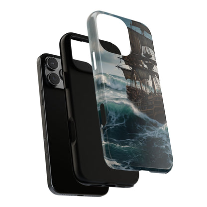 Blue Ship iPhone 16 Pro Max Case - Tough