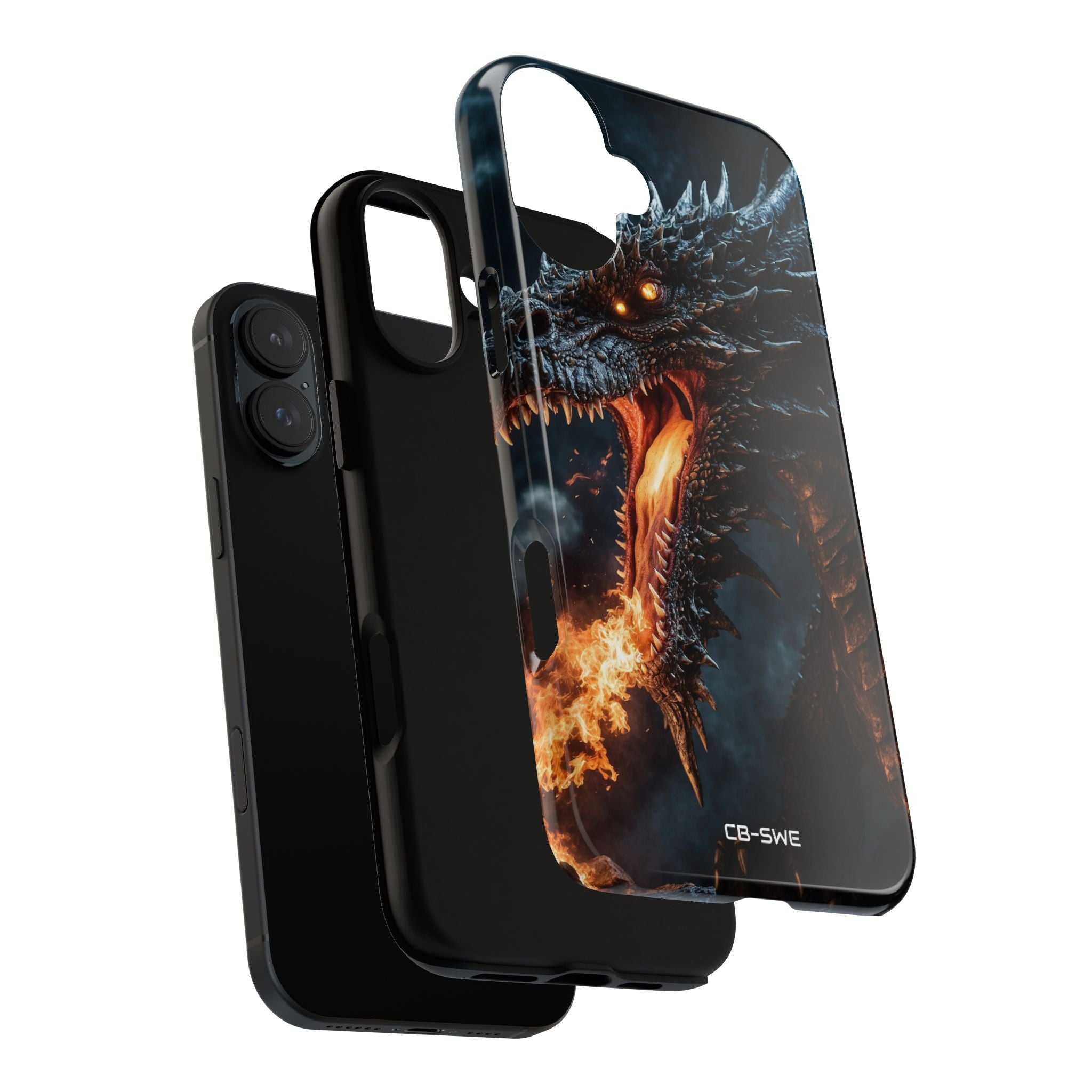 Fiery Breath Erupts - iPhone Case