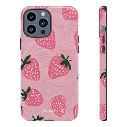 Summer Strawberry Delight - iPhone Case