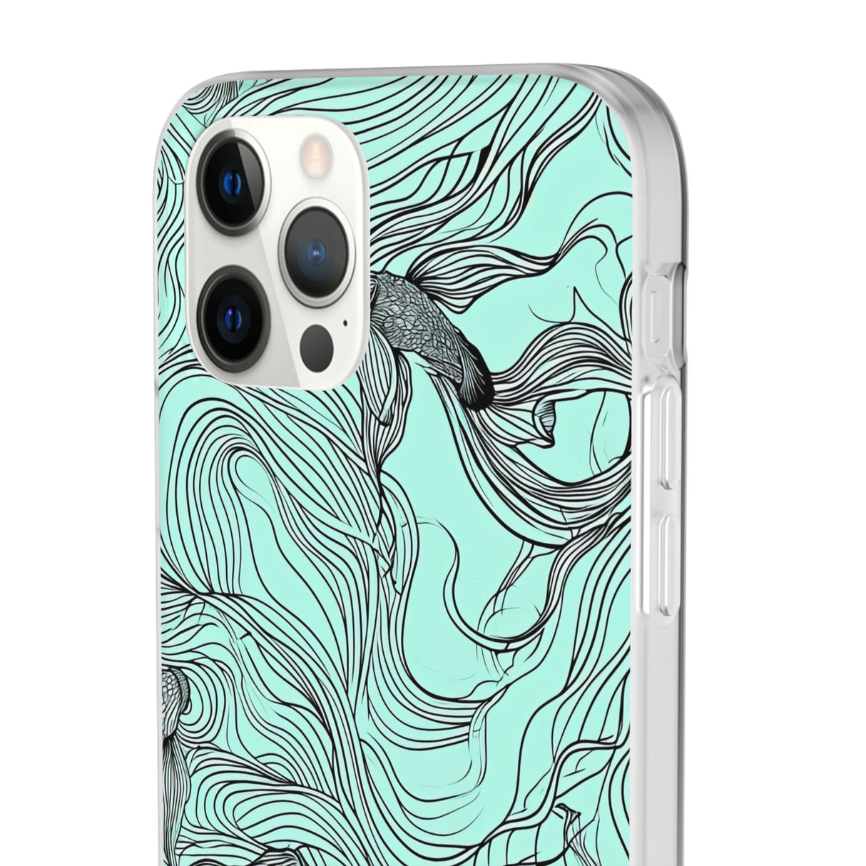 Aqua Serenity | Flexible Handyhülle für iPhone