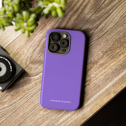 Medium Purple iPhone 15 - Tough Phone Case