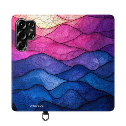 Wavy Veins - Samsung S25 Ultra Case - Wallet