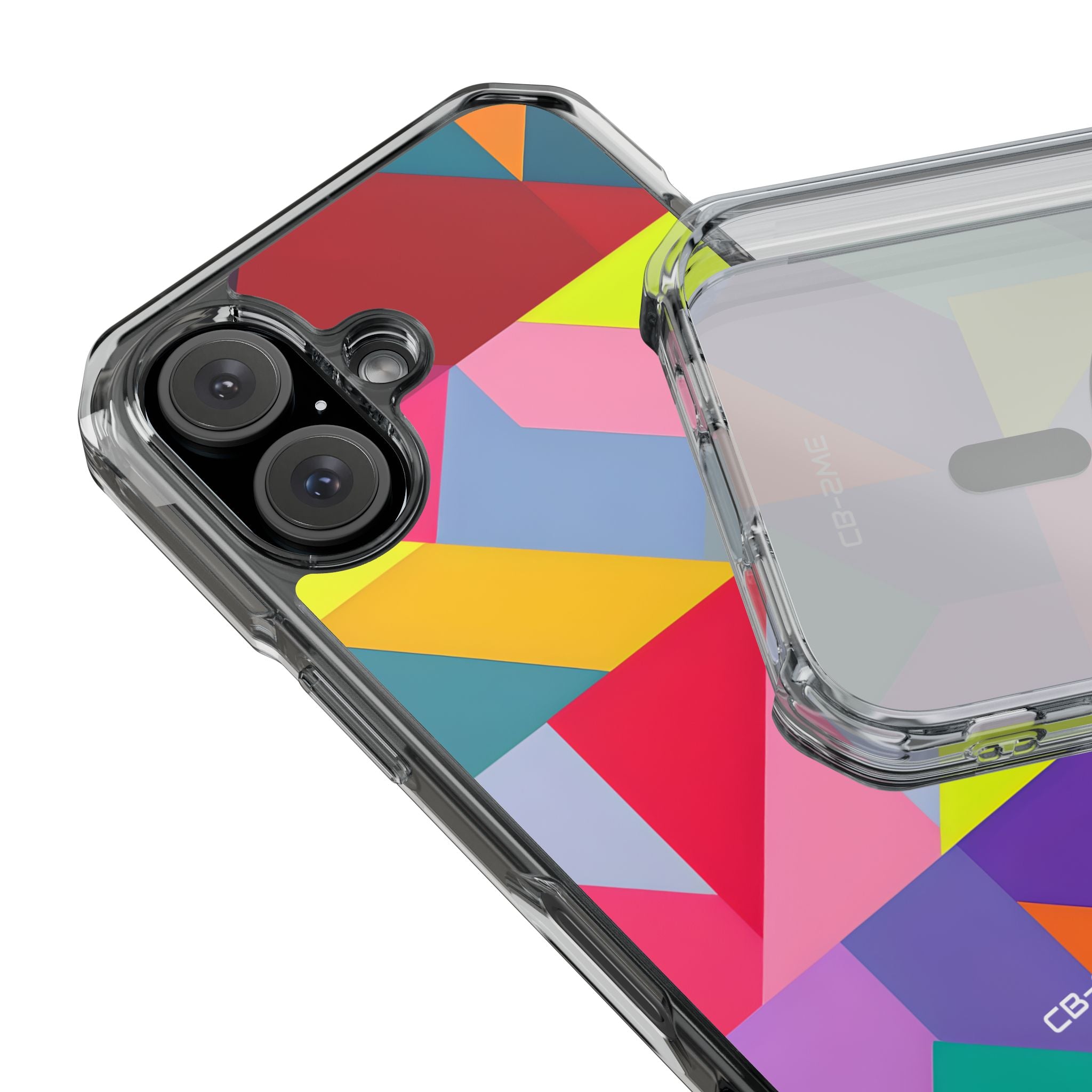 Dynamic Geometric Energy iPhone Case - Impact