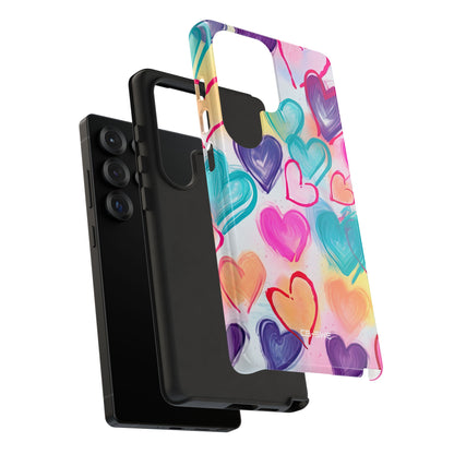 Hearts Dance Playfully - Samsung Case